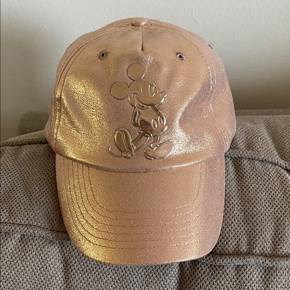 Disneyland Mickey Rose Gold Cap
